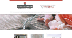 Desktop Screenshot of bestattungen-schlingmann.de